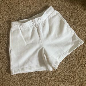 Aritzia cozy fleece shorts NWOT